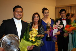 DMMF Aria 2014 Prize Winners & Adjudicator Marie McLaughlin